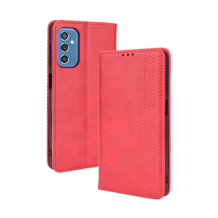 Magnetic Buckle Retro Crazy Horse Texture Horizontal Flip Phone Leather Case with Holder & Card Slots & Photo Frame, For Huawei nova 9 Pro / Honor 50 Pro, For Samsung Galaxy A13 5G, For Samsung Galaxy A22 5G Japanese Version, For Samsung Galaxy M52 5G ...