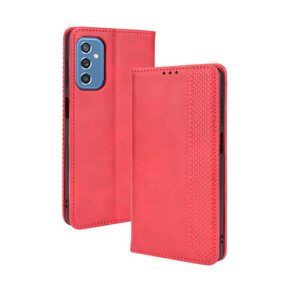 Magnetic Buckle Retro Crazy Horse Texture Horizontal Flip Phone Leather Case with Holder & Card Slots & Photo Frame, For Huawei nova 9 Pro / Honor 50 Pro, For Samsung Galaxy A13 5G, For Samsung Galaxy A22 5G Japanese Version, For Samsung Galaxy M52 5G ...