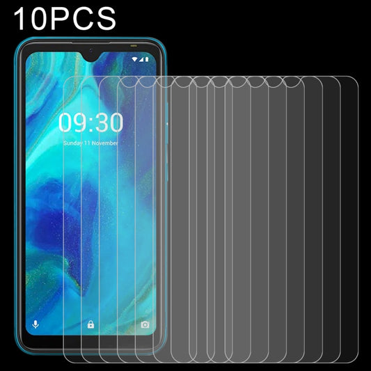 10 PCS 0.26mm 9H 2.5D Tempered Glass Film