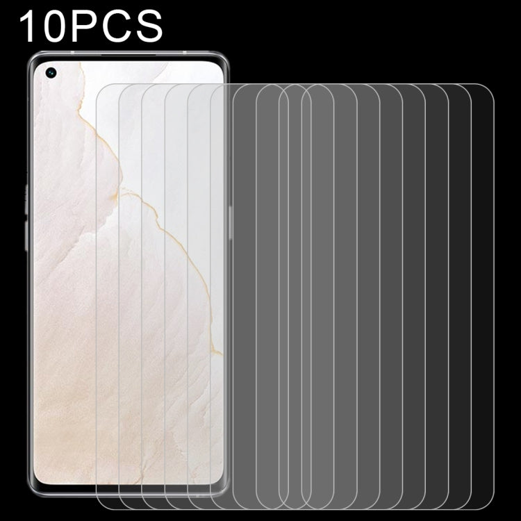 10 PCS 0.26mm 9H 2.5D Tempered Glass Film, For Tecno Pop 5 (10 PCS), For TCL 10 5G (10 PCS), For Tecno Pova 2 (10 PCS), For TCL 20 5G (10 PCS), For ZTE Axon 30 Pro 5G (10 PCS), For ZTE Blade V30 (10 PCS), For OPPO Realme GT Explorer Master (10 PCS)