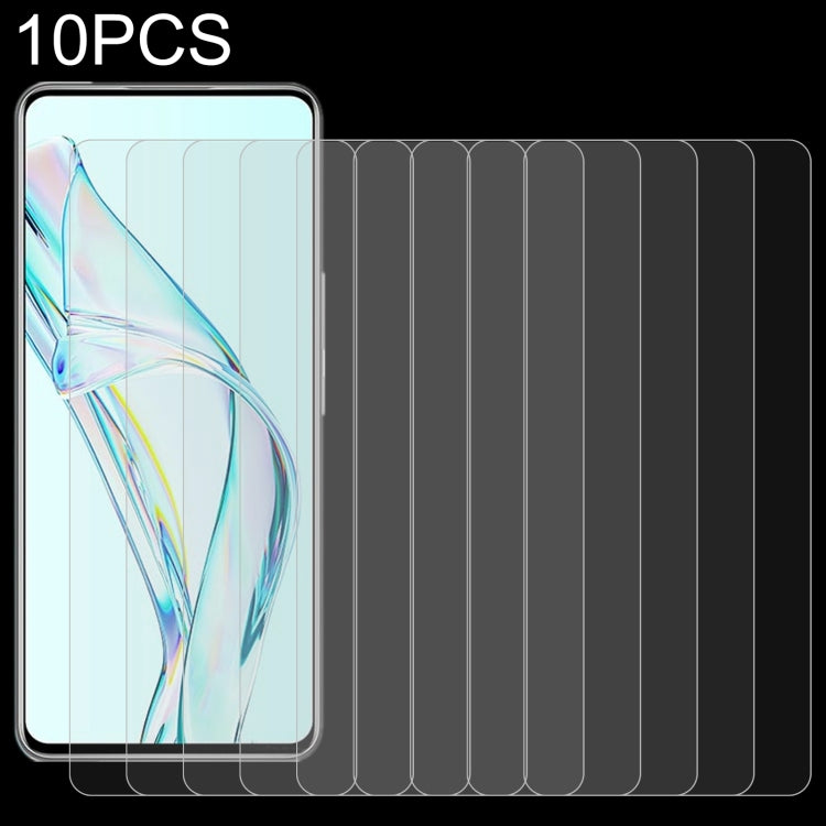 10 PCS 0.26mm 9H 2.5D Tempered Glass Film, For ZTE nubia Z30 Pro (10 PCS), For NZONE S7 Pro+ 5G (10 PCS), For BLU G91 Pro (10 PCS), For ZTE Axon 30 5G (10 PCS), For ZTE Axon 30 Pro 5G (10 PCS), For Tecno Camon 17P (10 PCS), For ZTE Blade 11 Prime (10 P...