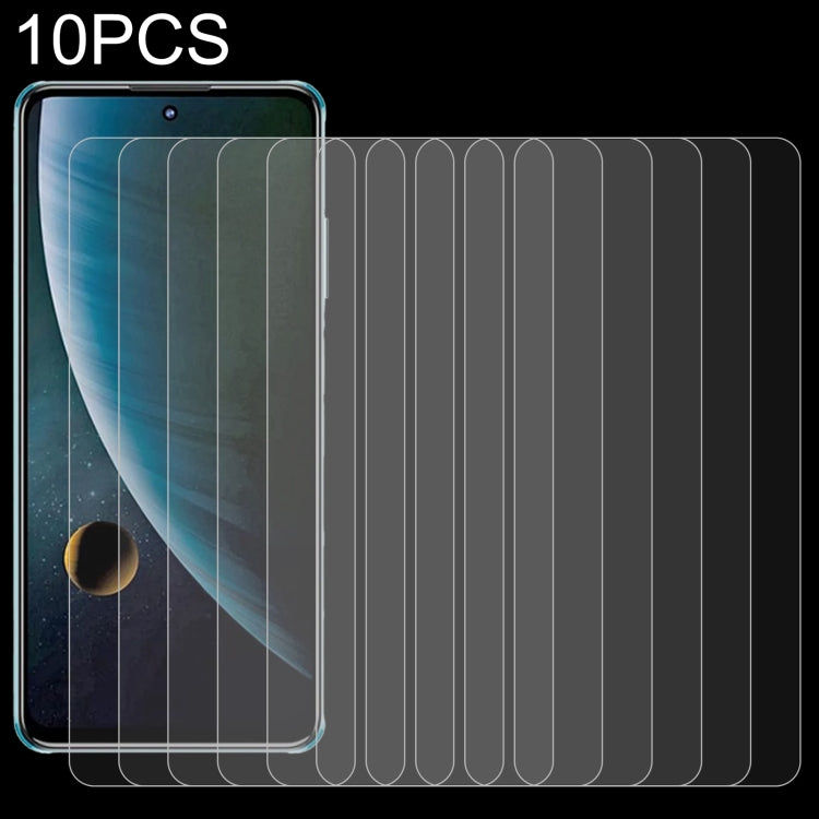 10 PCS 0.26mm 9H 2.5D Tempered Glass Film, For ZTE nubia Z30 Pro (10 PCS), For NZONE S7 Pro+ 5G (10 PCS), For BLU G91 Pro (10 PCS), For ZTE Axon 30 5G (10 PCS), For ZTE Axon 30 Pro 5G (10 PCS), For Tecno Camon 17P (10 PCS), For ZTE Blade 11 Prime (10 P...