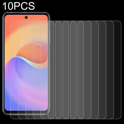 10 PCS 0.26mm 9H 2.5D Tempered Glass Film, For ZTE nubia Z30 Pro (10 PCS), For NZONE S7 Pro+ 5G (10 PCS), For BLU G91 Pro (10 PCS), For ZTE Axon 30 5G (10 PCS), For ZTE Axon 30 Pro 5G (10 PCS), For Tecno Camon 17P (10 PCS), For ZTE Blade 11 Prime (10 P...