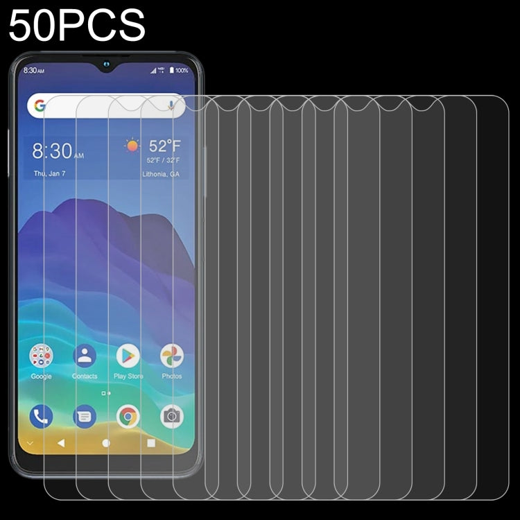 50 PCS 0.26mm 9H 2.5D Tempered Glass Film, For BLU G91 Pro (50 PCS), For ZTE nubia Z30 Pro (50 PCS), For NZONE S7 Pro+ 5G (50 PCS), For ZTE Axon 30 5G (50 PCS), For ZTE Axon 30 Pro 5G (50 PCS), For ZTE Blade 11 Prime (50 PCS), For Tecno Camon 17P (50 P...