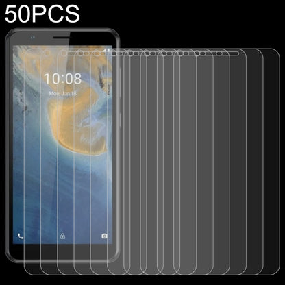 50 PCS 0.26mm 9H 2.5D Tempered Glass Film, For BLU G91 Pro (50 PCS), For ZTE nubia Z30 Pro (50 PCS), For NZONE S7 Pro+ 5G (50 PCS), For ZTE Axon 30 5G (50 PCS), For ZTE Axon 30 Pro 5G (50 PCS), For ZTE Blade 11 Prime (50 PCS), For Tecno Camon 17P (50 P...