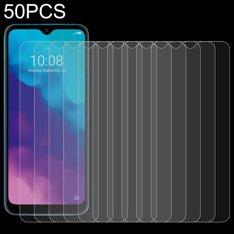 50 PCS 0.26mm 9H 2.5D Tempered Glass Film, For BLU G91 Pro (50 PCS), For ZTE nubia Z30 Pro (50 PCS), For NZONE S7 Pro+ 5G (50 PCS), For ZTE Axon 30 5G (50 PCS), For ZTE Axon 30 Pro 5G (50 PCS), For ZTE Blade 11 Prime (50 PCS), For Tecno Camon 17P (50 P...
