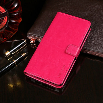 idewei Crazy Horse Texture Leather Phone Case with Holder & Card Slots & Wallet, Series 3