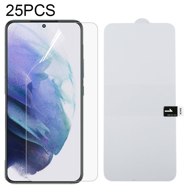 25 PCS Full Screen Protector Explosion-proof Hydrogel Film