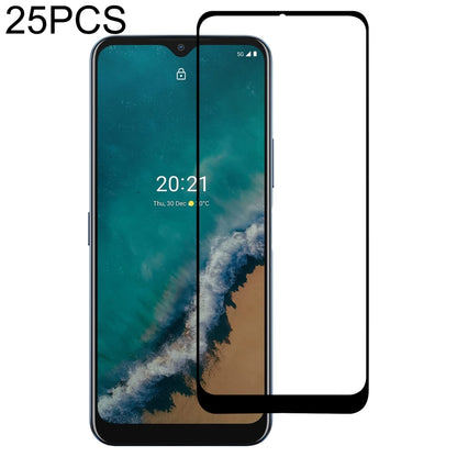 25 PCS Full Glue Cover Screen Protector Tempered Glass Film, For OPPO Realme GT Master Edition (25 PCS), For Nokia G20 (25 PCS), For Nokia G50 (25 PCS), For Motorola Moto E40 (25 PCS), For Nokia G300 (25 PCS), For Honor X30 Max (25 PCS)