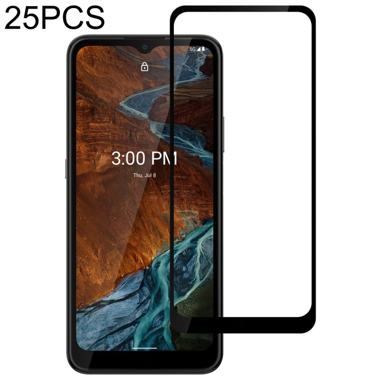 25 PCS Full Glue Cover Screen Protector Tempered Glass Film, For OPPO Realme GT Master Edition (25 PCS), For Nokia G20 (25 PCS), For Nokia G50 (25 PCS), For Motorola Moto E40 (25 PCS), For Nokia G300 (25 PCS), For Honor X30 Max (25 PCS)