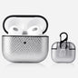 Snakeskin Texture Earphone Protective Case with Hang Buckle For AirPods 3