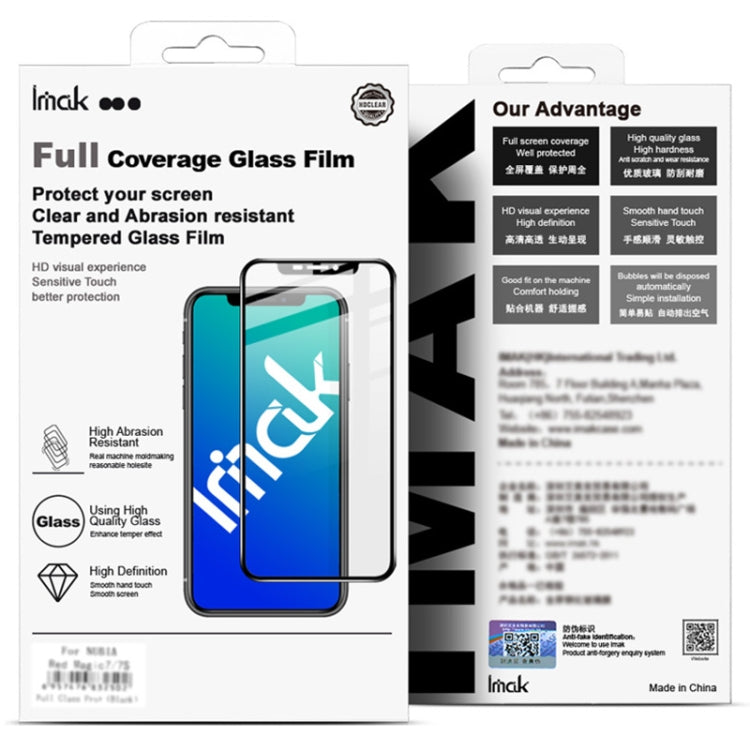 IMAK 9H Surface Hardness Full Screen Tempered Glass Film Pro+ Series, For Motorola Moto G50 5G Overseas Version, For Samsung Galaxy A13 5G, For Samsung Galaxy M51 / M52 5G