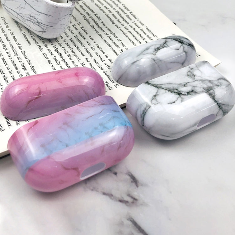 For AirPods Pro 3 Marble Water Sticker Wireless Earphone Protective Case