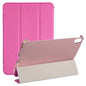 Silk Texture Three-fold Horizontal Flip Leather Tablet Case with Holder