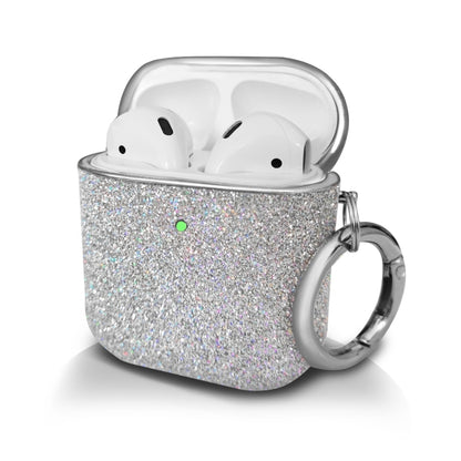 Electroplating Glitter Powder Wireless Earphone Protective Case