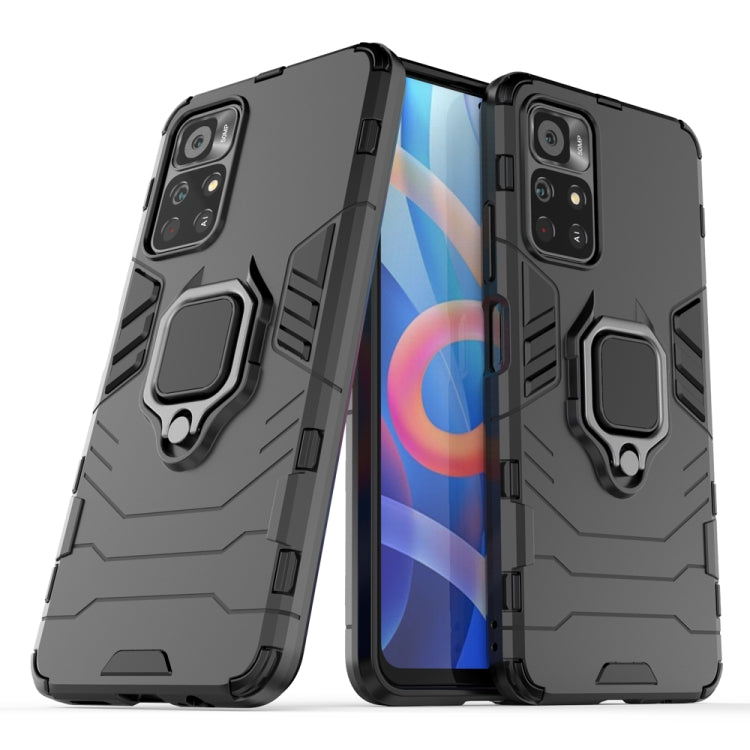 PC + TPU Shockproof Protective Phone Case with Magnetic Ring Holder, For OnePlus 9RT 5G, For Xiaomi Redmi Note 11 China / Poco M4 Pro 5G, For Xiaomi Redmi Note 11 Pro / Note 11 Pro+