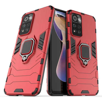 PC + TPU Shockproof Protective Phone Case with Magnetic Ring Holder, For OnePlus 9RT 5G, For Xiaomi Redmi Note 11 China / Poco M4 Pro 5G, For Xiaomi Redmi Note 11 Pro / Note 11 Pro+