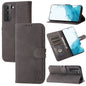 Embossed Happy Cat Pattern Horizontal Flip Leather Phone Case, For Samsung Galaxy S22 5G, For Samsung Galaxy S22+ 5G