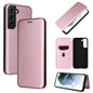 Carbon Fiber Texture Magnetic Horizontal Flip Leather Phone Case, For Samsung Galaxy S22, For Samsung Galaxy S22+