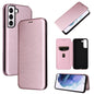 Carbon Fiber Texture Magnetic Horizontal Flip Leather Phone Case, For Samsung Galaxy S22, For Samsung Galaxy S22+