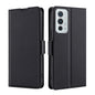 Ultra-thin Voltage Side Buckle Horizontal Flip Leather Phone Case with Holder & Card Slot