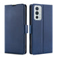 Ultra-thin Voltage Side Buckle Horizontal Flip Leather Phone Case with Holder & Card Slot