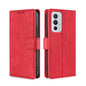 Skin Feel Crocodile Texture Magnetic Clasp Horizontal Flip Leather Phone Case with Holder & Card Slots & Wallet