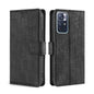 Skin Feel Crocodile Texture Magnetic Clasp Horizontal Flip Leather Phone Case with Holder & Card Slots & Wallet