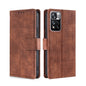 Skin Feel Crocodile Texture Magnetic Clasp Horizontal Flip Leather Phone Case with Holder & Card Slots & Wallet