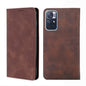 Skin Feel Magnetic Horizontal Flip Leather Phone Case with Holder & Card Slots