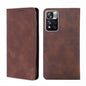 Skin Feel Magnetic Horizontal Flip Leather Phone Case with Holder & Card Slots