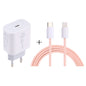 SDC-20W PD USB-C / Type-C Travel Charger + 1m 20W USB-C / Type-C to 8 Pin Data Cable Set,, EU Plug, US Plug