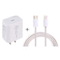 SDC-20W PD USB-C / Type-C Travel Charger + 1m 20W USB-C / Type-C to 8 Pin Data Cable Set,, EU Plug, US Plug