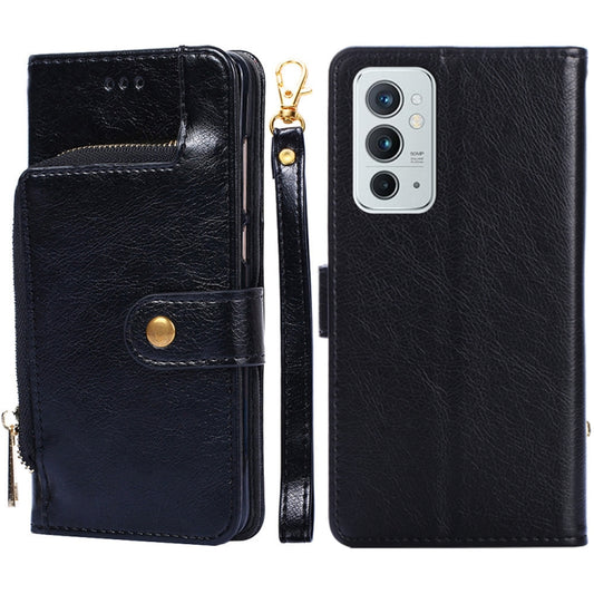 Zipper Bag Horizontal Flip Leather Phone Case with Holder & Card Slots & Lanyard