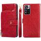 Zipper Bag Horizontal Flip Leather Phone Case with Holder & Card Slots & Lanyard