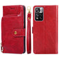 Zipper Bag Horizontal Flip Leather Phone Case with Holder & Card Slots & Lanyard, For OnePlus 9RT 5G, For Xiaomi Redmi Note 11, For Xiaomi Redmi Note 11 Pro