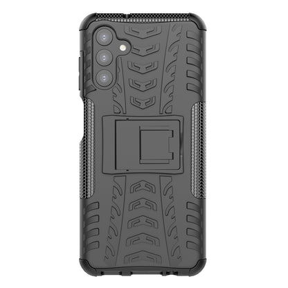 Tire Texture Shockproof TPU+PC Phone Case with Holder, For Samsung Galaxy A13 5G, For Samsung Galaxy S22 5G, For Samsung Galaxy S22+ 5G