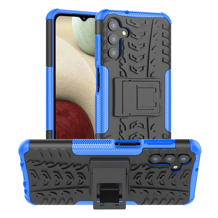 Tire Texture Shockproof TPU+PC Phone Case with Holder, For Samsung Galaxy A13 5G, For Samsung Galaxy S22 5G, For Samsung Galaxy S22+ 5G