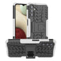 Tire Texture Shockproof TPU+PC Phone Case with Holder