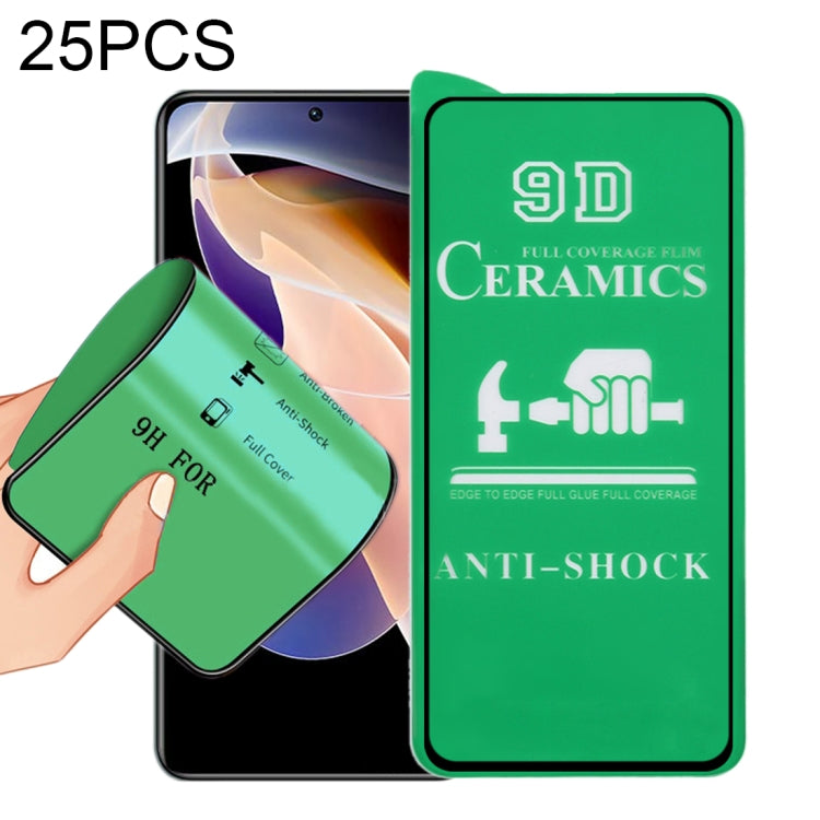 25 PCS 9D Full Screen Glue Ceramic Film, For Xiaomi Redmi Note 11T 5G (25 PCS), For Samsung Galaxy S21 5G (25pcs), For Samsung Galaxy S21+ 5G (25pcs), For Xiaomi Redmi Note 11 4G International Version 6.43 inch (25 PCS)                                 ...