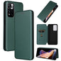 Carbon Fiber Texture Magnetic Horizontal Flip PU Phone Case, For Xiaomi Redmi Note 11 Pro / Note 11 Pro+, For ZTE Blade V30