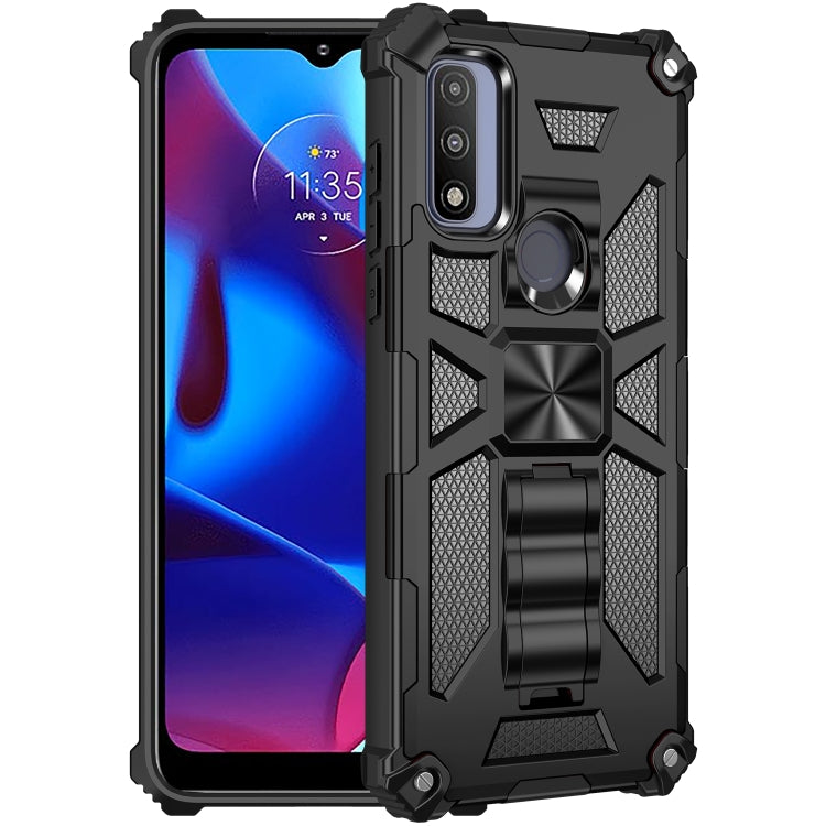 Armor Shockproof TPU + PC Magnetic Phone Case with Holder