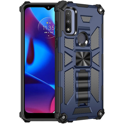 Armor Shockproof TPU + PC Magnetic Phone Case with Holder