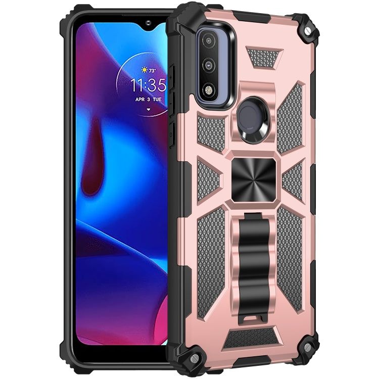 Armor Shockproof TPU + PC Magnetic Phone Case with Holder