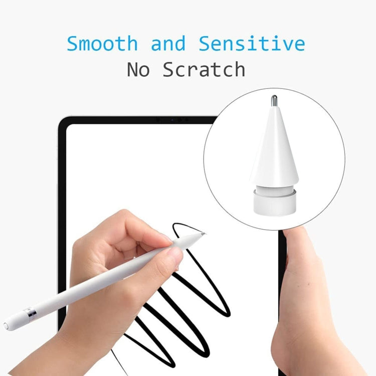 2 PCS Stylus Needle Tip For Apple Pencil 1 / 2, 2.0 Modified Round Pen Tip, 3.5 Standard Modified Pen Tip