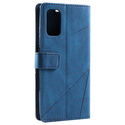 Skin Feel Splicing Horizontal Flip Leather Phone Case