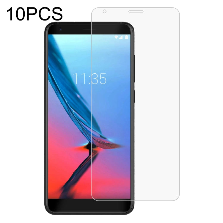 10 PCS 0.26mm 9H 2.5D Tempered Glass Film, Series 1