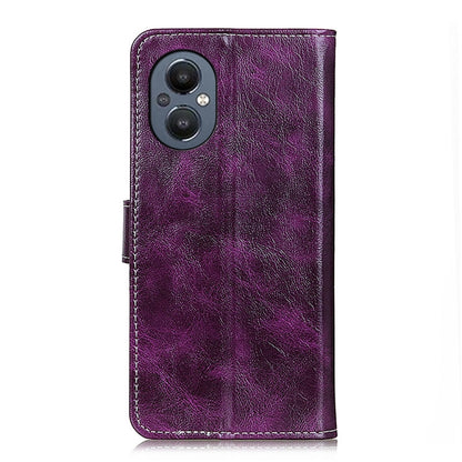 Retro Crazy Horse Texture Horizontal Flip Leather Phone Case