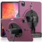 Shockproof TPU Tablet Case with Holder & Pen Slot & Shoulder Strap