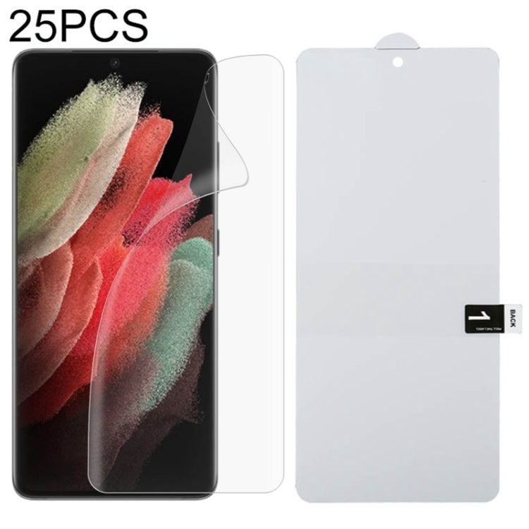 25 PCS Full Screen Protector Explosion-proof Hydrogel Film